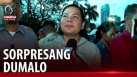 VP Sara Duterte, sorpresang dumalo sa ika-7 araw ng Prayer Rally