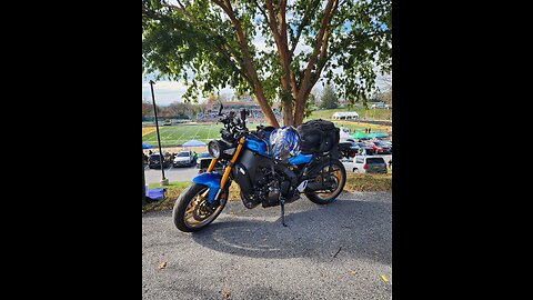Field Trip with Athena to see college football game.#xsr900
