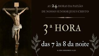 3ª Hora da Paixão de Nosso Senhor Jesus Cristo #litcatolica