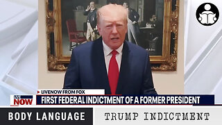 Body Language - Trump response to indictment hoax