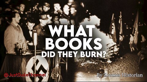 The National Socialist Book Burnings 1933