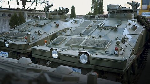 The Territorial Defense Forces of the Ukrainian Armed Forces received British armored vehicles