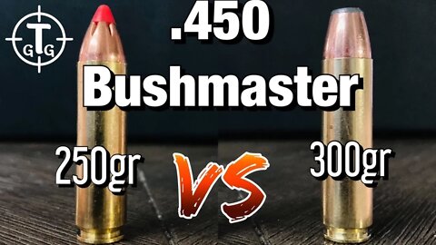 Ruger .450 Bushmaster / 250gr vs 300gr / Which is a better round for Deer??