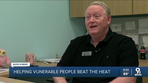 Helping vulnerable people beat the heat during heat advisory