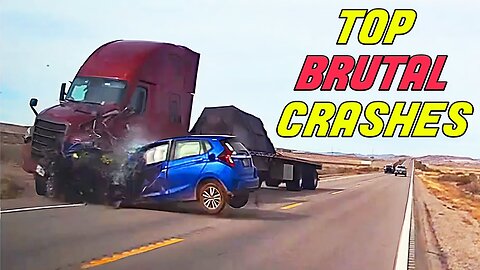 MOST BRUTAL CAR CRASHES OF THE YEAR!