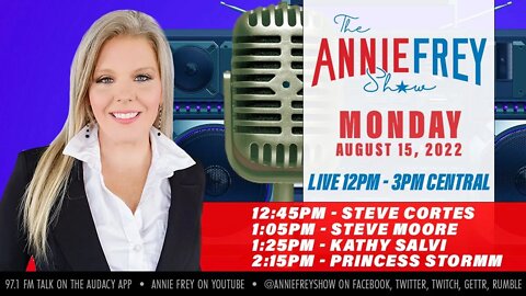 Trump Mar-a-Lago Raid, Illinois Governor Race, IRS Flexes • Annie Frey Show 8/15/22