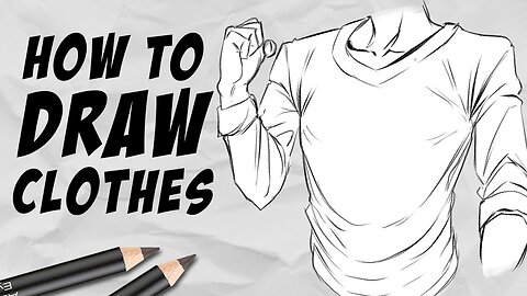 How to draw Clothes | Wrinkles | Beginner Tutorial | DrawlikeaSir