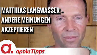 Interview mit Matthias Langwasser – Jeder sollte andere Meinungen akzeptieren