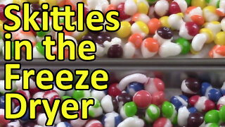 Skittles in the Freeze Dryer
