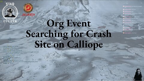 Star Citizen [ Org Event: Calliope Crash Site ] #Gaming #Live