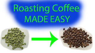 Roasting coffee at home to save money - I'm using the Popper