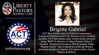 Liberty Pastors: Brigitte Gabriel discusses the crisis in Israel