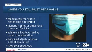 23ABC In-Depth: Where do you still have to wear a mask in California?