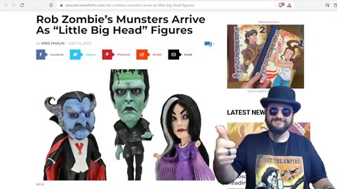 Rob Zombies Munster Figurines Are Coming Soon! Iconic Series Reboot Has Toys To Collect This Fall