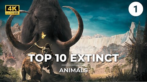 Top 10 Extinct Animals. | No More With Us | Part-1