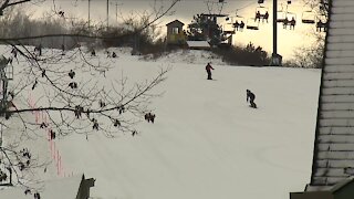 Skiers, snowboarders flock to Boston Mills Ski Resort for opening day