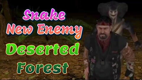 Biker VS Snake Monster, Deserted Forest Map and CAR 🛻 Gameplay - Soul Eyes Demon: Horror Skulls Game