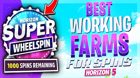 *NEW* Forza Horizon 5 Money Glitch! GET Super Wheel Spins FAST
