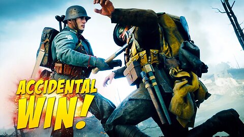 Accidental Win - Battlefield 1!