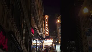 Chicago Sign At Night!
