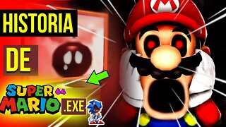 Mario encontra PEACH EXE 😈| HISTORIA SUPER MARIO 64 EXE