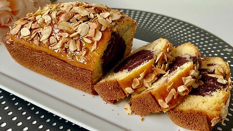 Without oil! Recipe in 5 minutes! With 2 eggs you will make this delicious and simple CAKE every