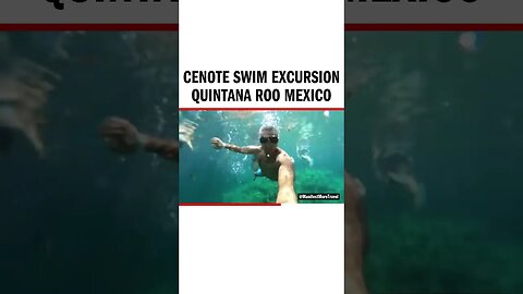 Cenote Swim Excursion Quintana Roo Mexico - #cenote #cenoteswim #cenotes #cenoteswimexcursion #excur