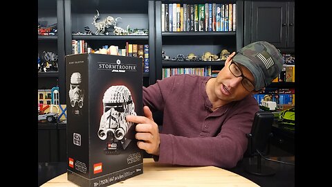 Lego Star Wars set 75276 from 2020 Review (kind-of)!! - Stormtrooper Helmet