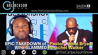 EPIC TAKEDOWN of “Pastor” Jamal Bryant Who SLAMMED Herschel Walker