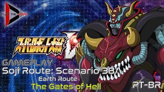 Super Robot Wars V: Stage 38A: The Gates of Hell (Earth Route) (Souji Route)[PT-BR][Gameplay]