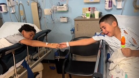 Brothers Share Special Moment After Surgery