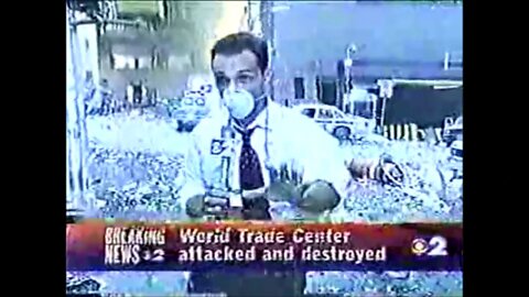 WCBS's Vince DeMentri at around 5:00 PM on 9/11