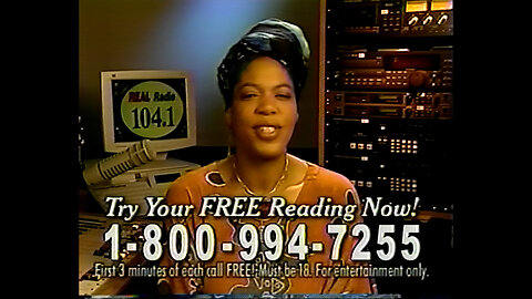 2001 - Psychic Miss Cleo Can See Your Life