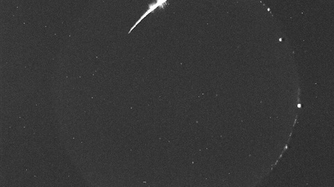 Bright meteor over Texas February 22, 2017