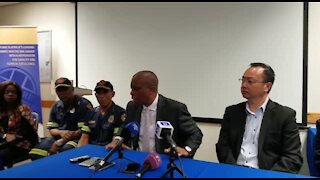 UPDATE 1: Mayor Mashaba calls for reinforcements to deal with Joburg Fire (AyN)