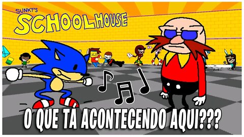 Já viram o jogo do Sonic? Digo... SUNKY? 😂 Sunky's Schoolhouse 2