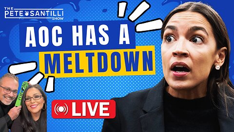 AOC HAS A MELTDOWN! Embarrassed By Key Biden Impeachment Witness [The Pete Santilli Show #3991 9AM]