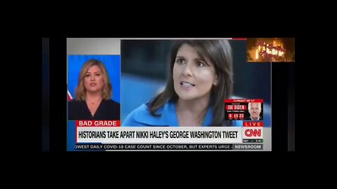 CNN Brings "Woke" Historian On TV To 'Fact Check" Nikki Hayley, Fails Miserably!!