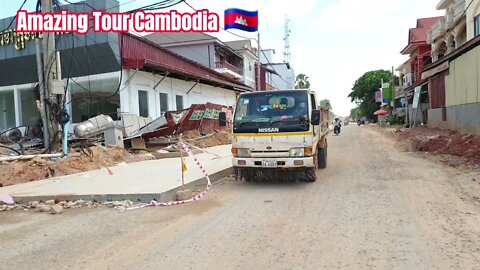Tour Siem Reap2021, News Update Project Road 38 Line, WN-08 (B. 300) / Amazing Tour Cambodia.