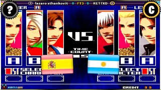 The King of Fighters 2003 (lazaro sthankovit Vs. RET7XD) [Spain Vs. Argentina]
