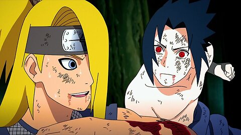 Sasuke Vs Deidara - Naruto