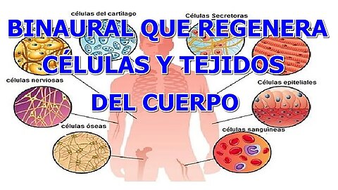 BINAURAL REGENERAR CÉLULAS Y TEJIDOS DEL CUERPO Y ESTIMULAR HORMONA DEL CRECIMIENTO PARA REJUVENECER