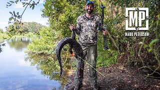 Bowfishing Florida Gators | Mark V. Peterson Hunting