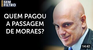 Os bastidores da palestra de Alexandre de Moraes na Itália | #osf