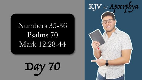 Day 70 - Bible in One Year KJV [2022]