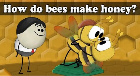 How do bees,🐝🐝🐝 make honey 🍯