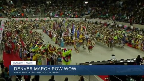 Denver March Pow Wow begins at Coliseum