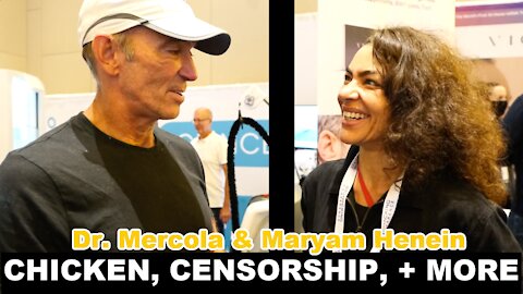 Linoleic Acid, Mass Censorship, & more w/ Dr. Mercola at Bulletproof Conference 2021 | Maryam Henein