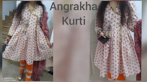 Angrakha kurti cutting Tutorial Part 1