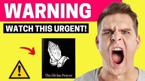 THE DIVINE PRAYER REVIEW ((➡️WATCH)) The Divine Prayer Reviews - The Divine Prayer One Minute Prayer